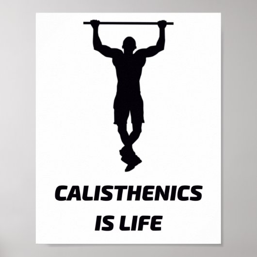 Calisthenica is leven poster (Voorkant)