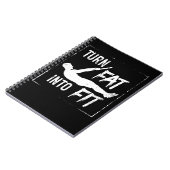 Calisthenics Bodyweight Training Quote Notitieboek (Linkerzijde)