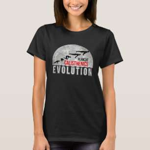 Calisthenics Evolution Clothes Pull Up Street Work T-shirt