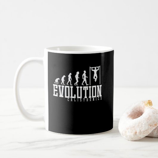 Calisthenics Evolution Koffiemok (Met donut)
