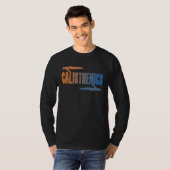 Calisthenics freerunning backflip freestyle acroba t-shirt (Voorkant volledig)