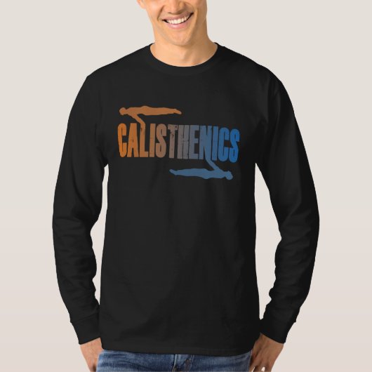 Calisthenics freerunning backflip freestyle acroba t-shirt (Voorkant)