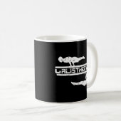 Calisthenics Front Lever Planche Exercises Street Koffiemok (Voorkant rechts)