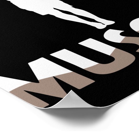 Calisthenics Ghetto-Fitness: "Spier van de ustel t Poster (Hoek)