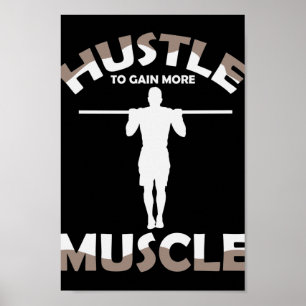Calisthenics Ghetto-Fitness: "Spier van de ustel t Poster