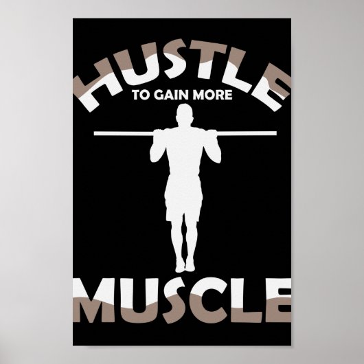 Calisthenics Ghetto-Fitness: "Spier van de ustel t Poster (Voorkant)