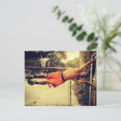 Calisthenics Human Flag Exercy Post Cards Briefkaart (Staand voorkant)