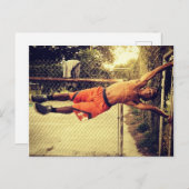 Calisthenics Human Flag Exercy Post Cards Briefkaart (Voorkant / Achterkant)