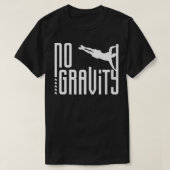 Calisthenics No Grativity Human Flag Street Workou T-shirt (Design voorkant)