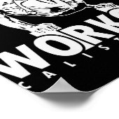 Calisthenics "Street Workout" Muskeltraining Poster (Hoek)