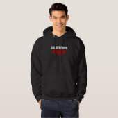 Calisthenics-verslaafde voor straatworkout hoodie (Voorkant volledig)