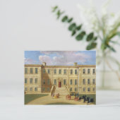 Calke Hall, Derbyshire, de zetel van Sir Henry Har Briefkaart (Staand voorkant)