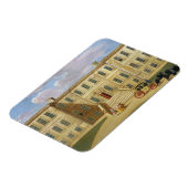 Calke Hall, Derbyshire, de zetel van Sir Henry Har Magneet (Linkerzijde)