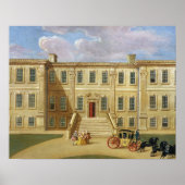 Calke Hall, Derbyshire, de zetel van Sir Henry Har Poster (Voorkant)