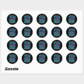 Call 988 Preventie - Je Bent Ertoe Ronde Sticker (Vel)
