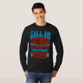 Call An Electrician We'll Repair What Your Husband T-shirt (Voorkant volledig)