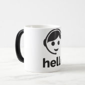 Call center magische mok (Voorkant links)