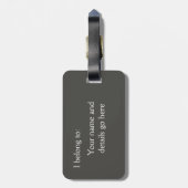 Call Duck Bagagelabel (Achterkant verticaal)