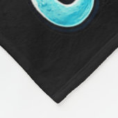 Call Me Antisocial Donut Pun Funny Introvert Quote Fleece Deken (Hoek)