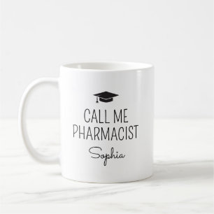Call Me Apotheker Gepersonaliseerde Naam Koffiemok