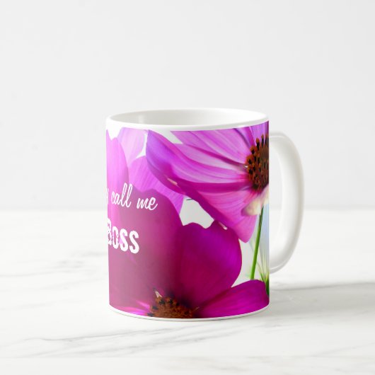 Call Me Boss Mok aan te passen (Voorkant rechts)