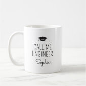 Call Me Engineer Personalized Name Koffiemok (Links)