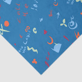 Call Me Love beroemd gemaakt door Pattern Tissuepapier (Detail)