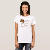 Call Me Mamaw Cool Oma T-shirt Prim Zonnebloem (Voorkant volledig)