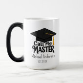 Call me Master - Customizable magic Mug  Magische Mok (Links)