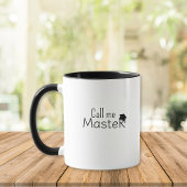 Call me Master - Customizable Mug - Degree - Mok