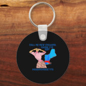 Call Me New England, Cause I Got Mivehuge Funny  Sleutelhanger (Voorkant)