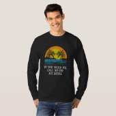 Call Me on My Shell Friends Beach Buddy Ocean T-shirt (Voorkant volledig)