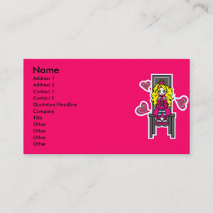 Call_Me_Queen Visitekaartje