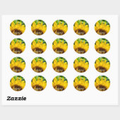 Call Me! stickers Zonnebloemen Bloemstickers (Vel)