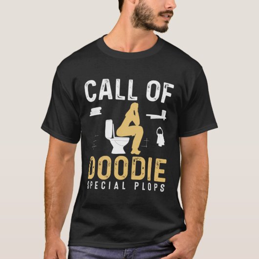 Call Of Doodie Special Plops T-shirt (Voorkant)