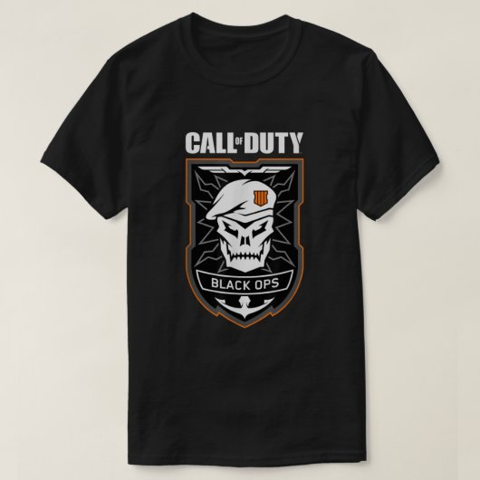 Call of Duty Black Ops 4 Badge T-shirt (Design voorkant)