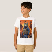 Call of duty kattenstijl kinder Fansion T-shirt (Voorkant volledig)