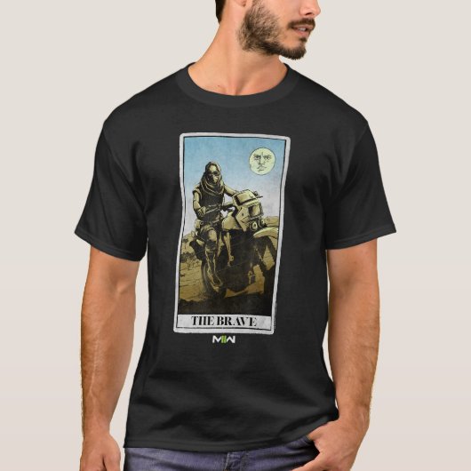 Call of Duty Modern Warfare 2 The Brave Desert Bik T-shirt (Voorkant)