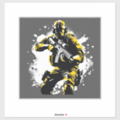 CALL OF DUTY STICKER (Vel)
