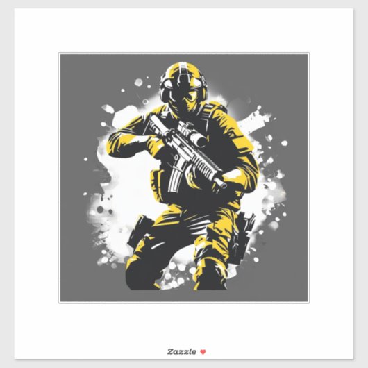 CALL OF DUTY STICKER (Vel)