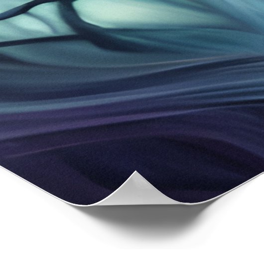 Call of the Forest AI Fantasy Digitale Kunstdruk Poster (Hoek)