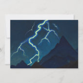 Call of the Heaven, Lightning by Nicholas Roerich Bedankkaart (Voorkant)