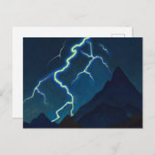 Call of the Heaven, Lightning by Nicholas Roerich Briefkaart (Voorkant / Achterkant)