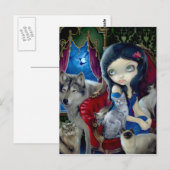 "Call of the Night" Briefkaart (Voorkant / Achterkant)