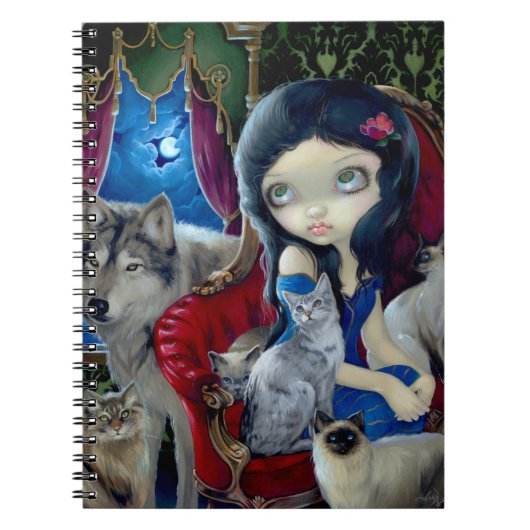 "Call of the Night"-laptop Notitieboek (Voorkant)