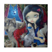 "Call of the Night" Tile Tegeltje (Voorkant)