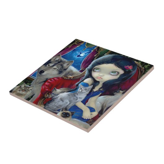 "Call of the Night" Tile Tegeltje (Zijkant)