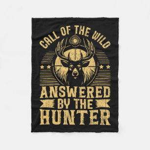 Call of the Wild beantwoord Fleece Deken