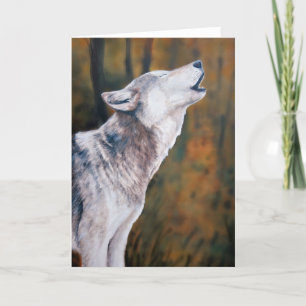 Call of the Wild beroemd gemaakt door Wolf Art Not Kaart
