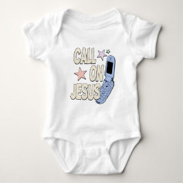 Call on Jesus – Retro Faith Design Romper